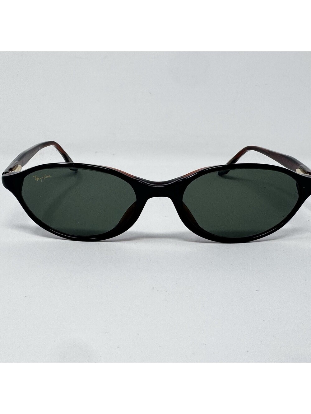 Vintage B&L Ray-Ban W2959 Sidestreet Oval Sunglasses Green G-15